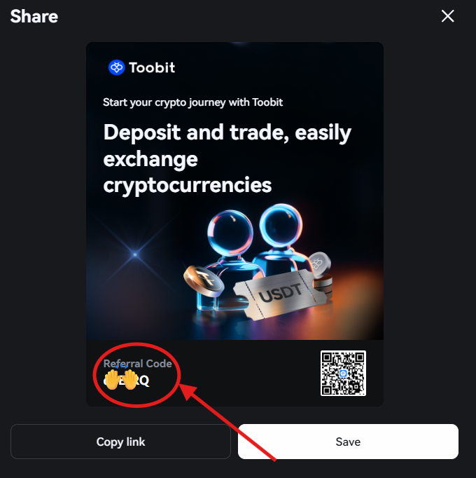 How to Share Your Toobit Referral Code