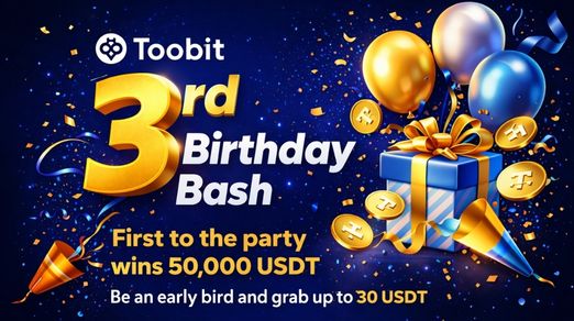 Toobit 3rd Birthday Bash
